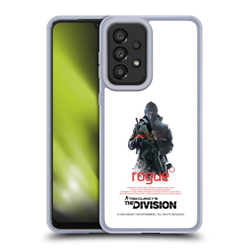Tom Clancy's The Division Dark Zone Rouge 2 Soft Gel Case for Samsung Galaxy A33 5G (2022)