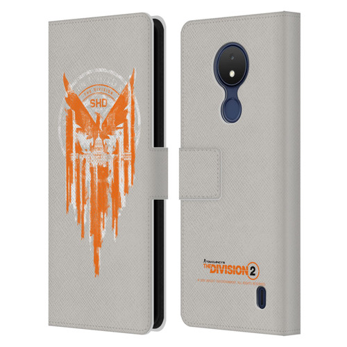 Tom Clancy's The Division 2 Key Art Phoenix Capitol Building Leather Book Wallet Case Cover For Nokia C21