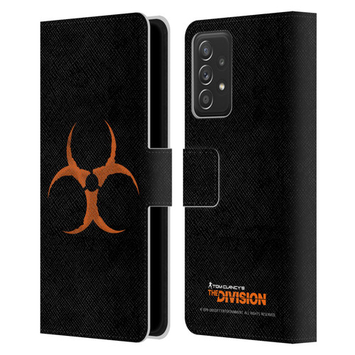 Tom Clancy's The Division Dark Zone Virus Leather Book Wallet Case Cover For Samsung Galaxy A52 / A52s / 5G (2021)