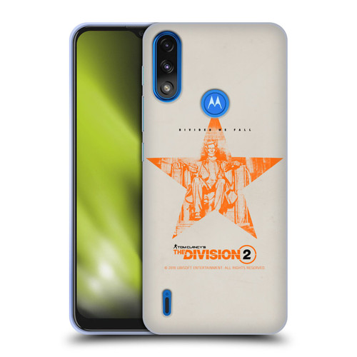 Tom Clancy's The Division 2 Key Art Lincoln Soft Gel Case for Motorola Moto E7 Power / Moto E7i Power