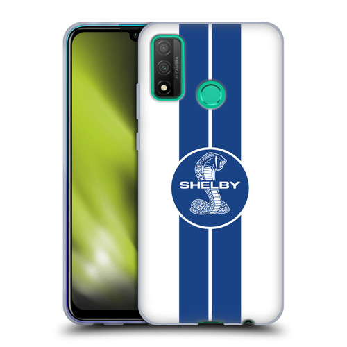 Shelby Car Graphics 1965 427 S/C White Soft Gel Case for Huawei P Smart (2020)