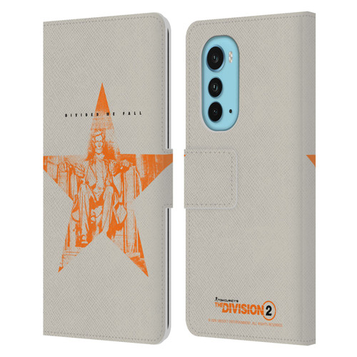 Tom Clancy's The Division 2 Key Art Lincoln Leather Book Wallet Case Cover For Motorola Edge (2022)