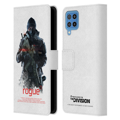 Tom Clancy's The Division Dark Zone Rouge 2 Leather Book Wallet Case Cover For Samsung Galaxy F22 (2021)