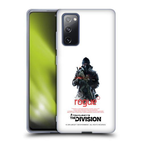 Tom Clancy's The Division Dark Zone Rouge 2 Soft Gel Case for Samsung Galaxy S20 FE / 5G