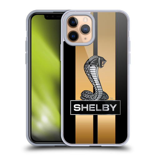 Shelby Car Graphics Gold Soft Gel Case for Apple iPhone 11 Pro & MagSafe