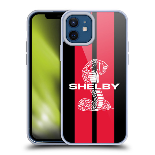 Shelby Car Graphics Red Soft Gel Case for Apple iPhone 12 / iPhone 12 Pro & MagSafe