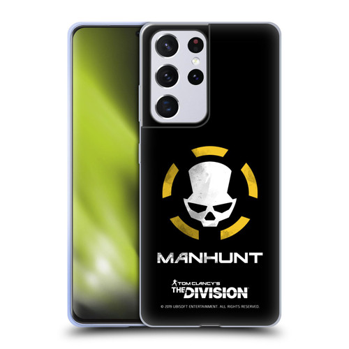 Tom Clancy's The Division Dark Zone Manhunt Logo Soft Gel Case for Samsung Galaxy S21 Ultra 5G
