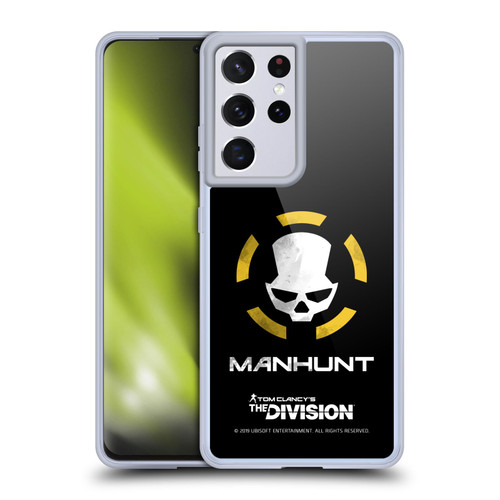 Tom Clancy's The Division Dark Zone Manhunt Logo Soft Gel Case for Samsung Galaxy S21 Ultra 5G