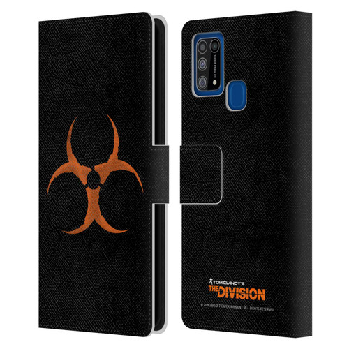 Tom Clancy's The Division Dark Zone Virus Leather Book Wallet Case Cover For Samsung Galaxy M31 (2020)