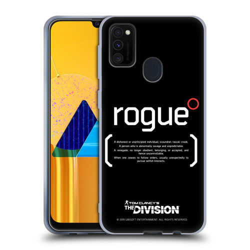 Tom Clancy's The Division Dark Zone Rouge 1 Soft Gel Case for Samsung Galaxy M30s (2019)/M21 (2020)