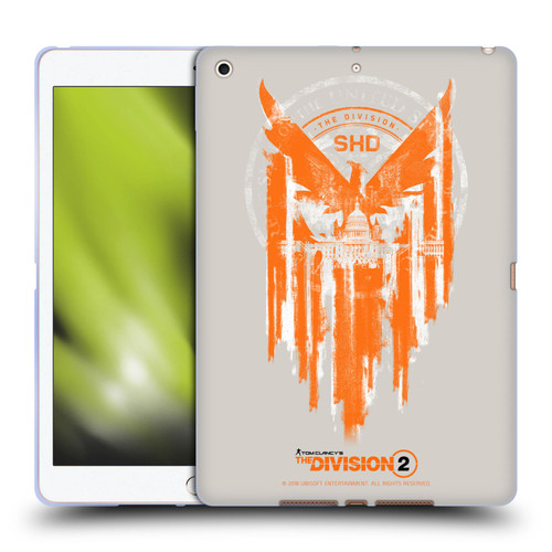 Tom Clancy's The Division 2 Key Art Phoenix Capitol Building Soft Gel Case for Apple iPad 10.2 2019/2020/2021