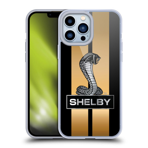 Shelby Car Graphics Gold Soft Gel Case for Apple iPhone 13 Pro Max