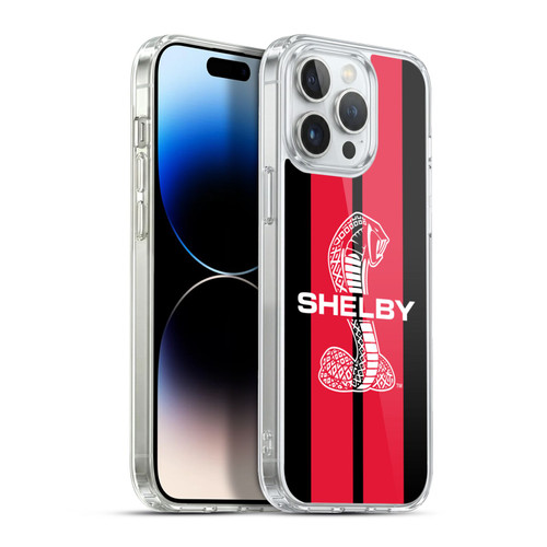Shelby Car Graphics Red Soft Gel Case for Apple iPhone 13 Pro Max & MagSafe