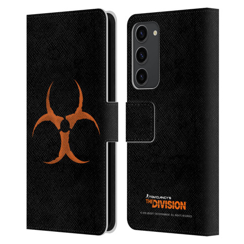 Tom Clancy's The Division Dark Zone Virus Leather Book Wallet Case Cover For Samsung Galaxy S23+ 5G