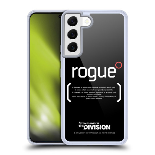 Tom Clancy's The Division Dark Zone Rouge 1 Soft Gel Case for Samsung Galaxy S22 5G