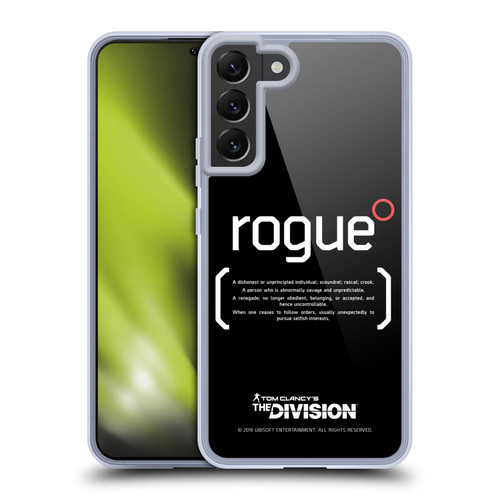 Tom Clancy's The Division Dark Zone Rouge 1 Soft Gel Case for Samsung Galaxy S22+ 5G