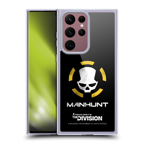 Tom Clancy's The Division Dark Zone Manhunt Logo Soft Gel Case for Samsung Galaxy S22 Ultra 5G