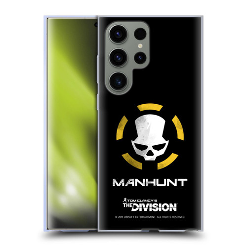 Tom Clancy's The Division Dark Zone Manhunt Logo Soft Gel Case for Samsung Galaxy S23 Ultra 5G