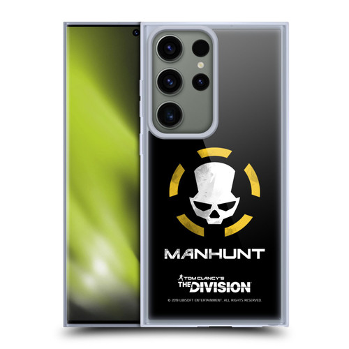 Tom Clancy's The Division Dark Zone Manhunt Logo Soft Gel Case for Samsung Galaxy S23 Ultra 5G