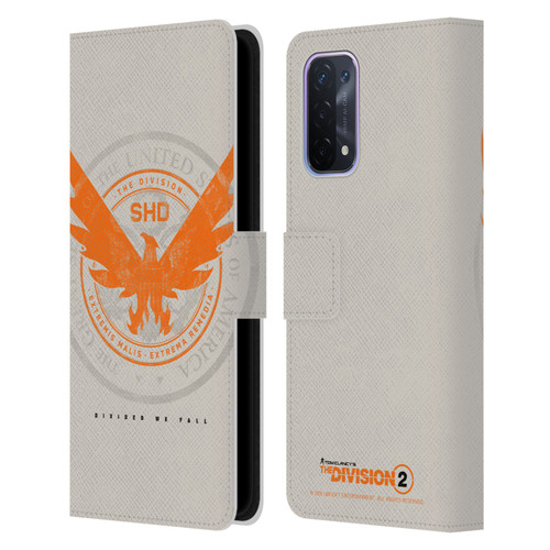 Tom Clancy's The Division 2 Key Art Phoenix US Seal Leather Book Wallet Case Cover For OPPO A54 5G