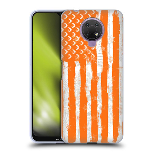 Tom Clancy's The Division 2 Key Art American Flag Soft Gel Case for Nokia G10