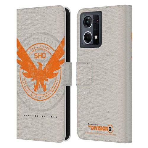 Tom Clancy's The Division 2 Key Art Phoenix US Seal Leather Book Wallet Case Cover For OPPO Reno8 4G