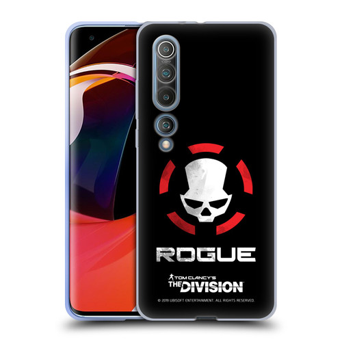 Tom Clancy's The Division Dark Zone Rouge Logo Soft Gel Case for Xiaomi Mi 10 5G / Mi 10 Pro 5G