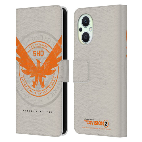 Tom Clancy's The Division 2 Key Art Phoenix US Seal Leather Book Wallet Case Cover For OPPO Reno8 Lite