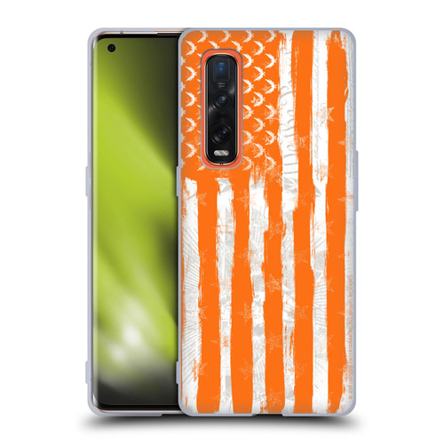 Tom Clancy's The Division 2 Key Art American Flag Soft Gel Case for OPPO Find X2 Pro 5G