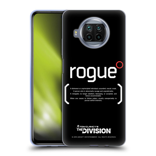 Tom Clancy's The Division Dark Zone Rouge 1 Soft Gel Case for Xiaomi Mi 10T Lite 5G