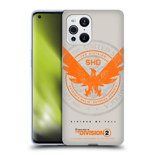 Tom Clancy's The Division 2 Key Art Phoenix US Seal Soft Gel Case for OPPO Find X3 / Pro