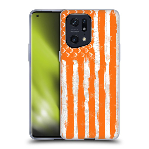 Tom Clancy's The Division 2 Key Art American Flag Soft Gel Case for OPPO Find X5 Pro
