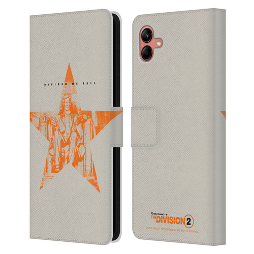 Tom Clancy's The Division 2 Key Art Lincoln Leather Book Wallet Case Cover For Samsung Galaxy A04 (2022)