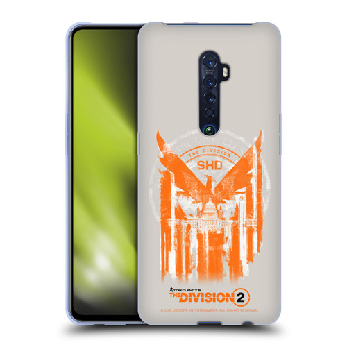 Tom Clancy's The Division 2 Key Art Phoenix Capitol Building Soft Gel Case for OPPO Reno 2