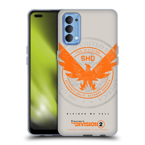 Tom Clancy's The Division 2 Key Art Phoenix US Seal Soft Gel Case for OPPO Reno 4 5G