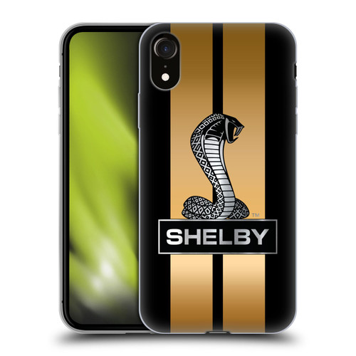 Shelby Car Graphics Gold Soft Gel Case for Apple iPhone XR