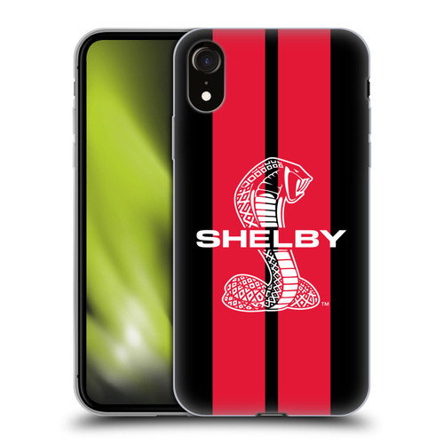 Shelby Car Graphics Red Soft Gel Case for Apple iPhone XR