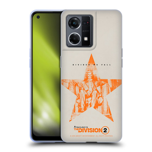 Tom Clancy's The Division 2 Key Art Lincoln Soft Gel Case for OPPO Reno8 4G