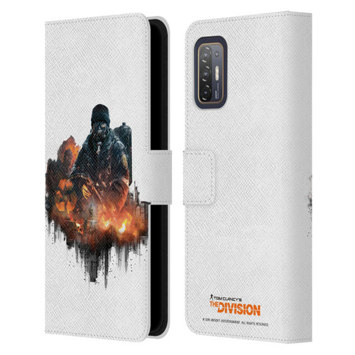 Tom Clancy's The Division Factions Cleaners Leather Book Wallet Case Cover For HTC Desire 21 Pro 5G