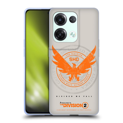 Tom Clancy's The Division 2 Key Art Phoenix US Seal Soft Gel Case for OPPO Reno8 Pro
