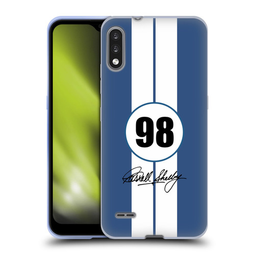Shelby Car Graphics 1965 427 S/C Blue Soft Gel Case for LG K22
