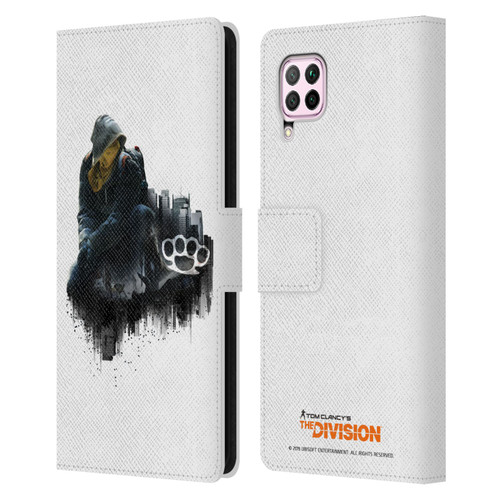Tom Clancy's The Division Factions Rioters Leather Book Wallet Case Cover For Huawei Nova 6 SE / P40 Lite