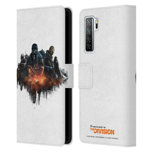 Tom Clancy's The Division Factions Group Leather Book Wallet Case Cover For Huawei Nova 7 SE/P40 Lite 5G