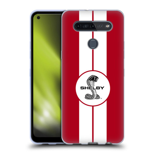 Shelby Car Graphics 1965 427 S/C Red Soft Gel Case for LG K51S