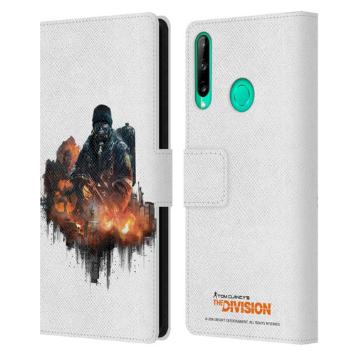 Tom Clancy's The Division Factions Cleaners Leather Book Wallet Case Cover For Huawei P40 lite E