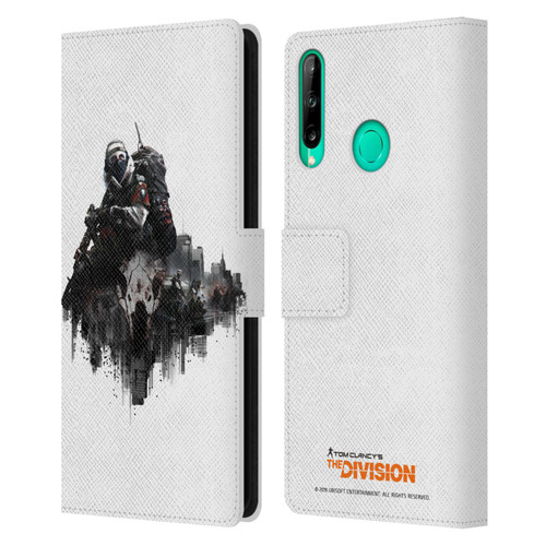 Tom Clancy's The Division Factions Last Man Batallion Leather Book Wallet Case Cover For Huawei P40 lite E