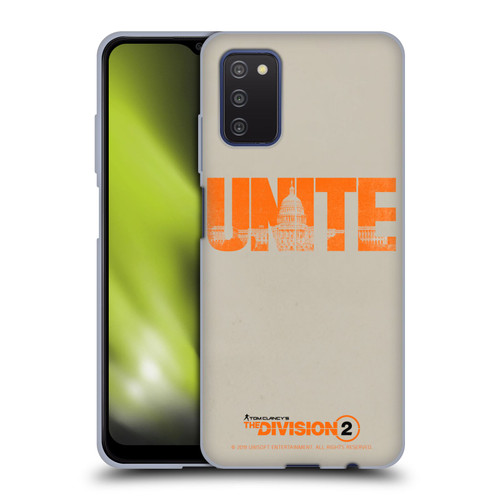 Tom Clancy's The Division 2 Key Art Unite Soft Gel Case for Samsung Galaxy A03s (2021)