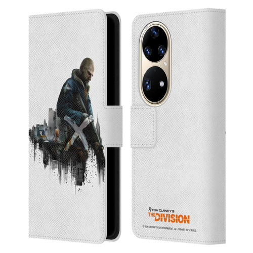Tom Clancy's The Division Factions Rikers Leather Book Wallet Case Cover For Huawei P50 Pro