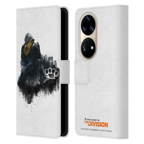 Tom Clancy's The Division Factions Rioters Leather Book Wallet Case Cover For Huawei P50 Pro
