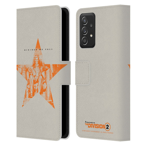 Tom Clancy's The Division 2 Key Art Lincoln Leather Book Wallet Case Cover For Samsung Galaxy A52 / A52s / 5G (2021)